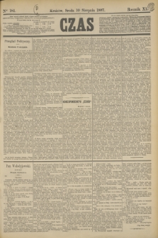 Czas. R.40, Ner 181 (10 sierpnia 1887)