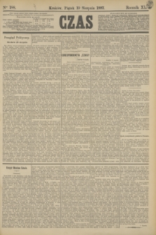 Czas. R.40, Ner 188 (19 sierpnia 1887)