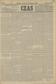 Czas. R.40, Ner 191 (23 sierpnia 1887)
