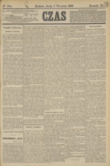 Czas. R.40, Ner 204 (7 września 1887)