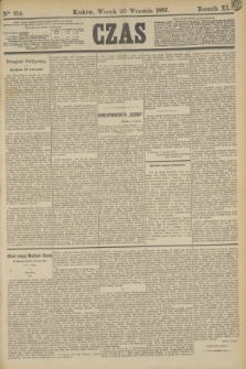 Czas. R.40, Ner 214 (20 września 1887)