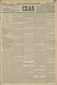 Czas. R.40, Ner 216 (22 września 1887)