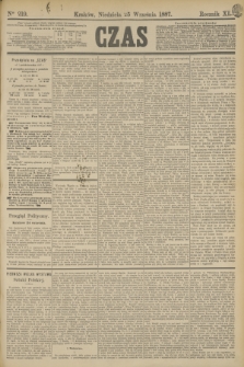 Czas. R.40, Ner 219 (25 września 1887)