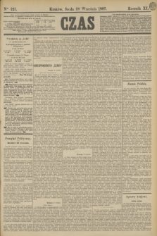 Czas. R.40, Ner 221 (28 września 1887)