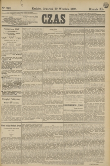 Czas. R.40, Ner 222 (29 września 1887)