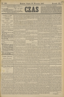 Czas. R.40, Ner 223 (30 września 1887)