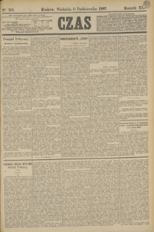 Czas. R.40, Ner 231 (9 października 1887)
