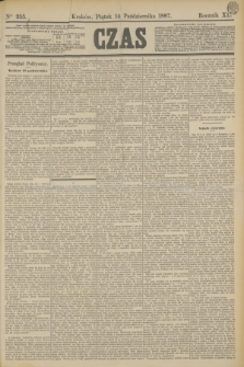 Czas. R.40, Ner 235 (14 października 1887)