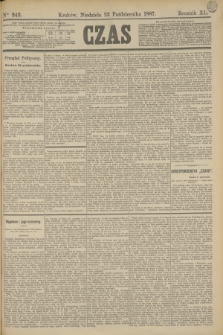 Czas. R.40, Ner 243 (23 października 1887)