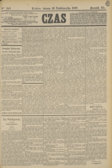 Czas. R.40, Ner 248 (29 października 1887)