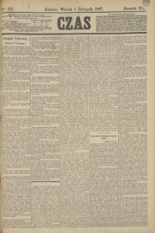 Czas. R.40, Ner 255 (8 listopada 1887)