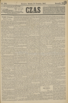 Czas. R.40, Ner 282 (10 grudnia 1887)
