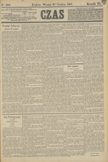Czas. R.40, Ner 290 (20 grudnia 1887)