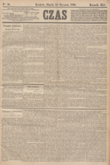 Czas. R.41, Ner 16 (20 stycznia 1888)