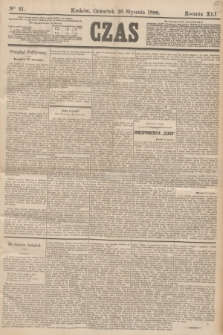 Czas. R.41, Ner 21 (26 stycznia 1888)