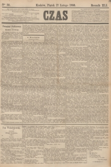 Czas. R.41, Ner 39 (17 lutego 1888)