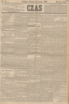 Czas. R.41, Ner 48 (28 lutego 1888)