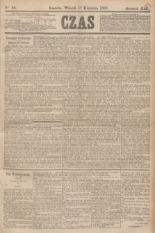 Czas. R.41, Ner 88 (17 kwietnia 1888)