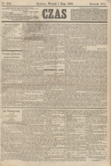 Czas. R.41, Ner 100 (1 maja 1888)