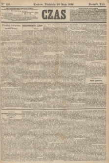 Czas. R.41, Ner 115 (20 maja 1888)
