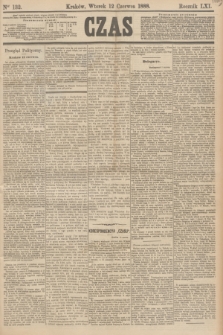 Czas. R.41, Ner 132 (12 czerwca 1888)
