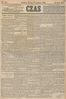 Czas. R.41, Ner 142 (23 czerwca 1888)