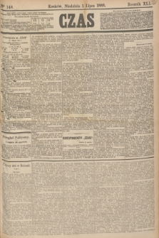 Czas. R.41, Ner 148 (1 lipca 1888)