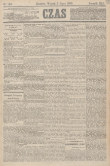 Czas. R.41, Ner 149 (3 lipca 1888)