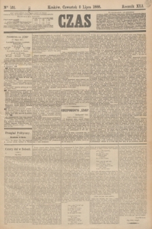 Czas. R.41, Ner 151 (5 lipca 1888)