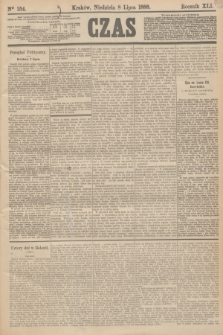 Czas. R.41, Ner 154 (8 lipca 1888)