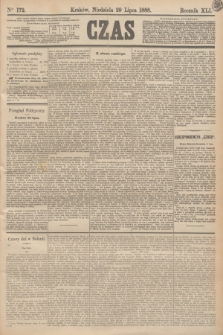 Czas. R.41, Ner 172 (29 lipca 1888)