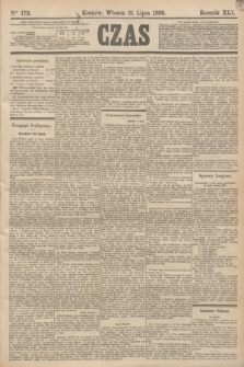 Czas. R.41, Ner 173 (31 lipca 1888)