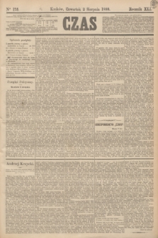Czas. R.41, Ner 175 (2 sierpnia 1888)