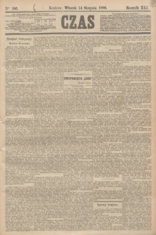 Czas. R.41, Ner 185 (14 sierpnia 1888)