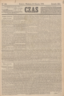 Czas. R.41, Ner 189 (19 sierpnia 1888)