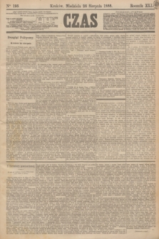 Czas. R.41, Ner 195 (26 sierpnia 1888)