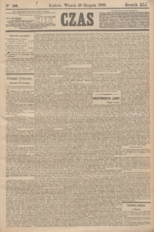 Czas. R.41, Ner 196 (28 sierpnia 1888)