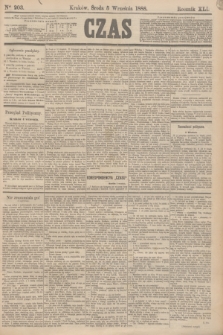 Czas. R.41, Ner 203 (5 września 1888)