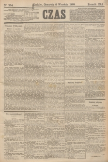 Czas. R.41, Ner 204 (6 września 1888)