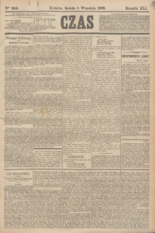 Czas. R.41, Ner 206 (8 września 1888)