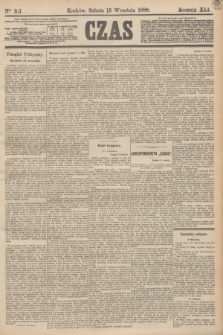 Czas. R.41, Ner 211 (15 września 1888)