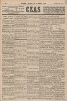 Czas. R.41, Ner 213 (18 września 1888)