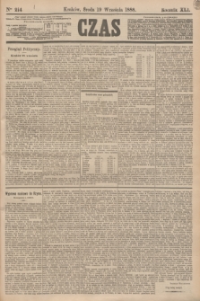 Czas. R.41, Ner 214 (19 września 1888)
