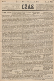 Czas. R.41, Ner 231 (9 października 1888)
