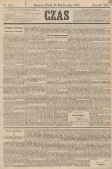 Czas. R.41, Ner 234 (12 października 1888)