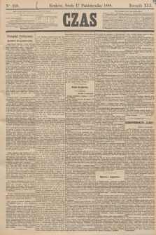 Czas. R.41, Ner 238 (17 października 1888)