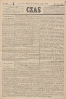 Czas. R.41, Ner 242 (21 października 1888)