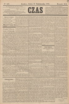 Czas. R.41, Ner 247 (27 października 1888)