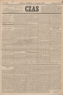 Czas. R.41, Ner 253 (4 listopada 1888)