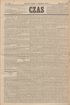 Czas. R.41, Ner 255 (7 listopada 1888)